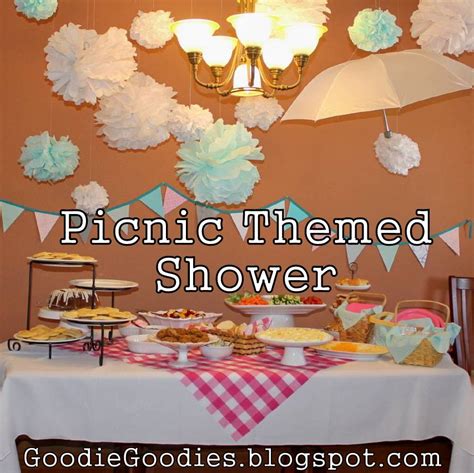 Goodie Goodies Picnic Themed Baby Shower