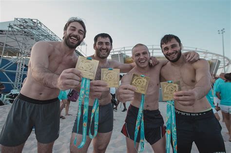 Hosts Brazil And Georgia Earn Clean Sweeps At Uww Beach Wrestling World