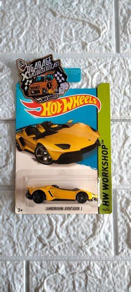 Jual Hotwheels Lamborghini Aventador J Yellow Di Lapak