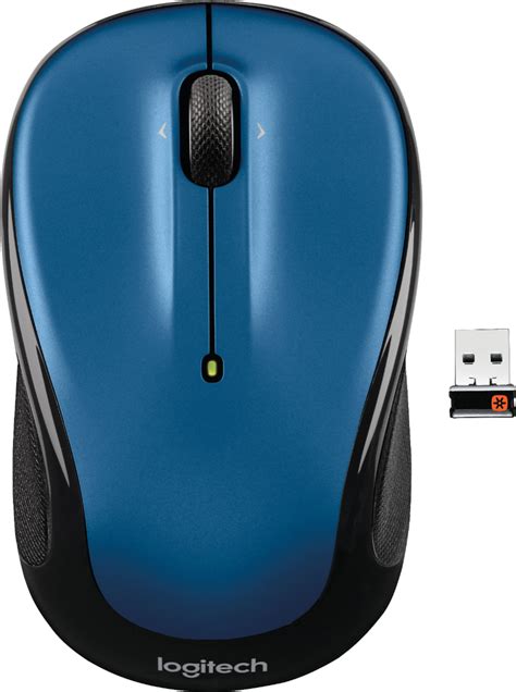 Logitech M325 Wireless Optical Ambidextrous Mouse Blue Okinus