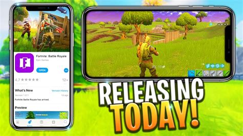 When is the fortnite mobile release date? FORTNITE MOBILE RELEASE! HOW TO GET A CODE! iOS/ANDROID ...