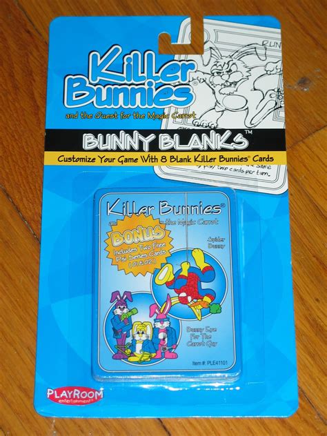 Killer Bunnies Bunny Blanks 1 Compare Prices Australia Board Game