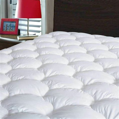 They can manufacture mattress pads which are of superior quality and can offer additional comfort to the one crashing on it. Pillow Top Mattress Topper Queen Size Bed C