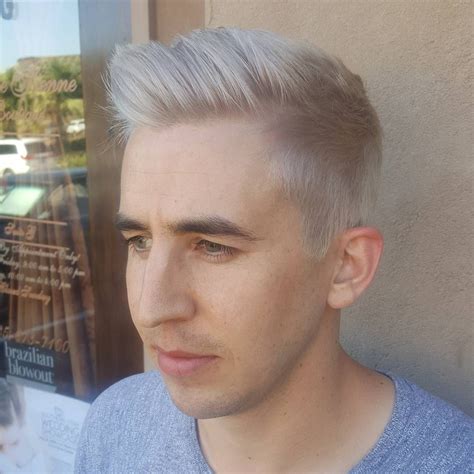 Cool Examples Of Stunning Bleached Hair For Men How To Care At