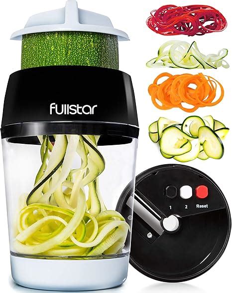 Fullstar Vegetable Spiralizer Vegetable Slicer 4 In 1 Zucchini