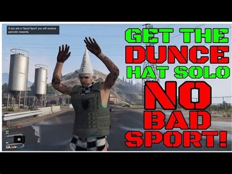 I have been playing gta online since its release and love the game but just recently i got a month in the bs lobby. GTA 5 ONLINE: Save Dunce Cap Glitch 1.42 (Bad Sport To ...