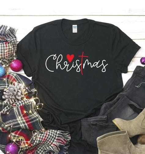 Christmas Shirt Christian Christmas Shirt Jesus Christmas Tee Etsy