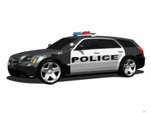 Your little rookie officers will delight at the sight of this huge police car shaped balloon ~ it's nearly 3 feet wide! Police Car Clip Art at Clker.com - vector clip art online ...