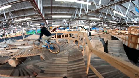 Check Out The Worlds Longest Indoor Mountain Bike Trail