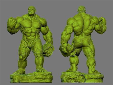 Hulk 3d Printing Stl Files 3d Print Maker Club