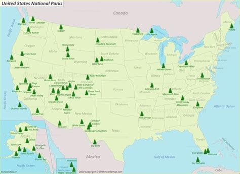 Us National Parks Map National Parks Map Us National Parks Map Us