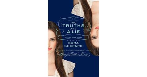 Two Truths And A Lie The Lying Game 3 By Sara Shepard