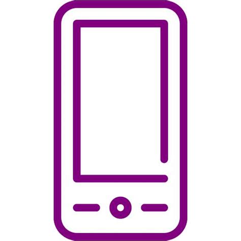Purple Phone 72 Icon Free Purple Phone Icons