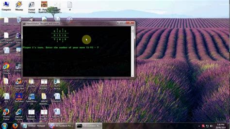 How To Make Tic Tac Toe Game In Cmd Command Prompt Tutorial 2016