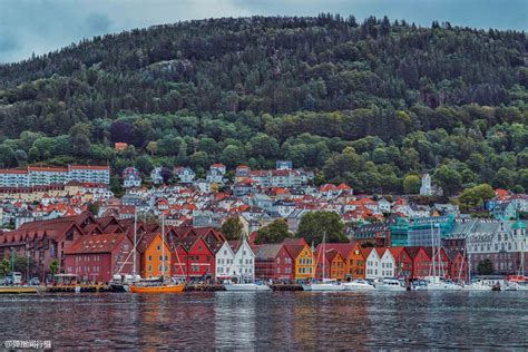 挪威最美城市排行挪威最出名的城市挪威最美的小镇大山谷图库