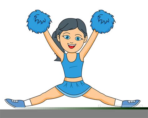 Stick People Cheerleaders Clipart Free Images At Vector