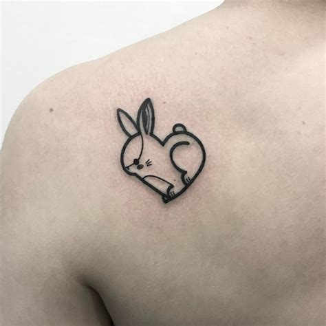 Hugotattooer Rabbit Tattoos Bunny Tattoos Bunny Tattoo Small