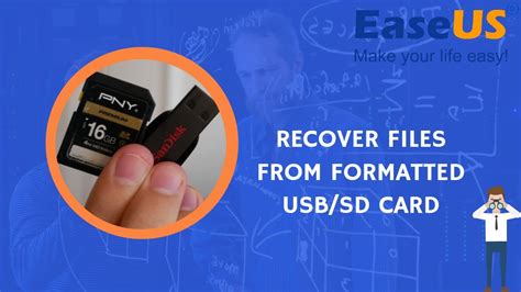 Recover Files From Formatted Usb Sd Or Memory Card Youtube