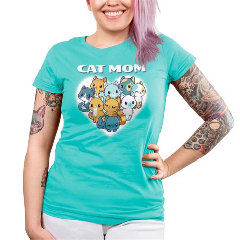 Im A Cat Mom Funny Cute And Nerdy T Shirts Teeturtle