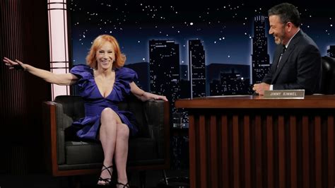 Kathy Griffin Calls Out Chris Pine For Bailing On Jimmy Kimmel Over