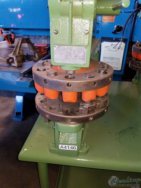 Used Wiedemann Hand Turret Punch Turret Punches Sterling Machinery