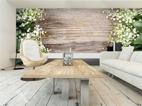 Welche motive eignen sich noch? Wald-Maiglöckchen - Fototapete fürs Wohnzimmer ...