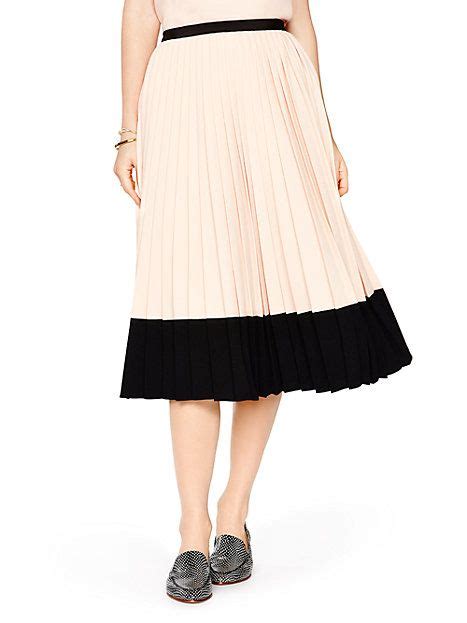 Pleated Crepe Skirt Designer Outfits Woman Crepe Skirts Clothes Design