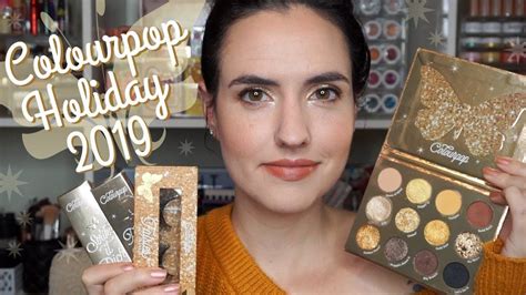 Colourpop Holiday 2019 Good As Gold Swatches Lots Of Comparisons