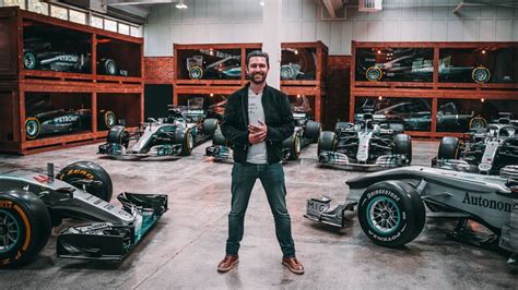 Inside Secret Mercedes Amg F1 Garage Exclusive Look Inside Youtube