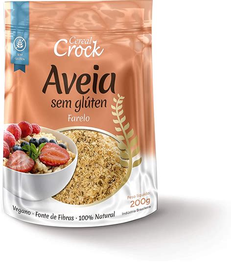 Farelo De Aveia Sem Gl Ten Cereal Crock G Amazon Com Br