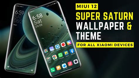 Miui 12 Saturn Theme For All Xiaomi Devices Miui 12 Saturn Live