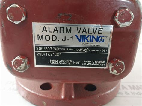 Viking J 1 Alarm Check Valve Aeliya Marine