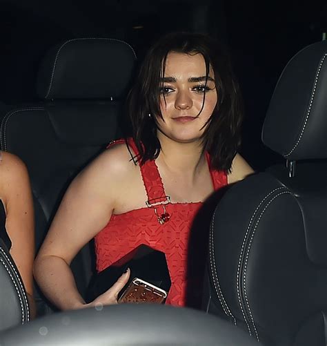Maisie Williams At Warner Music Brit Awards Party In London 02222017