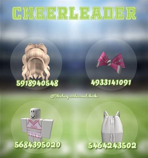 Roblox Sets Roblox Roblox Cheer Outfits Cheerleading Outfits