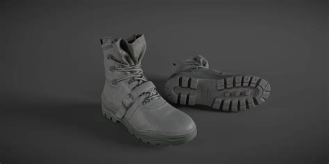 Pair Of Boots 3d Model By Radju