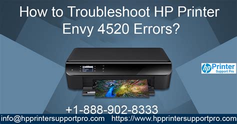Troubleshoot Hp Printer Envy 4520 Errors 1 205 690 2254