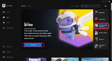 Get Free Discord Nitro With Epic Games How To Get From