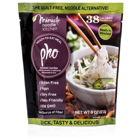 3 Pack Miracle Noodle Ready In Minutes Pho 10 Oz 6 Pack