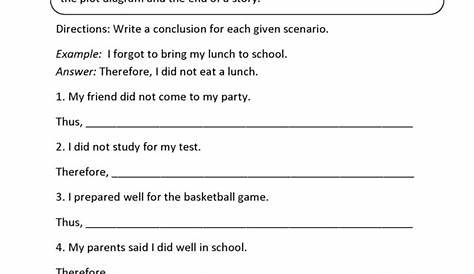 grade 4 writing worksheets