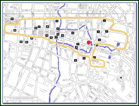 Map Of San Antonio Riverwalk Area Maps Resume Templat Vrogue Co