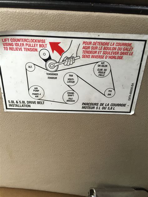 Ford F250 Serpentine Belt Diagram Lowes Wire