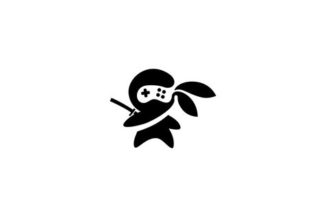 Ninja Gamer Logo ~ Logo Templates ~ Creative Market