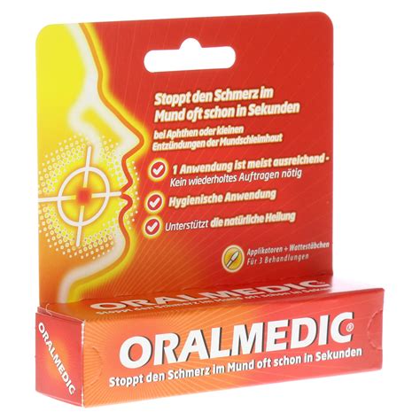Apthen sind eigentlich völlig harmlos, aber dennoch beeinträchtigen sie das allgemeine wohlbefinden. Erfahrungen zu ORALMEDIC Applikatoren 3 Stück - medpex ...