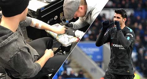 Is he married or dating a new girlfriend? Alvaro Morata secretly tattooed to end Chelsea goal drought