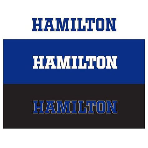 Athletics Graphics Athletics Wordmark Hamilton College