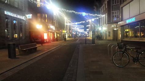 2014 Christmas Lights Preston City Centre Youtube