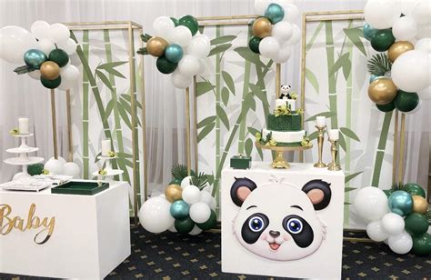 Panda Baby Shower Party Ideas Photo 1 Of 13 Catch My Party