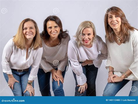 Photo Session For Female Friends Stock Photo Image Of Gorgeous Middle