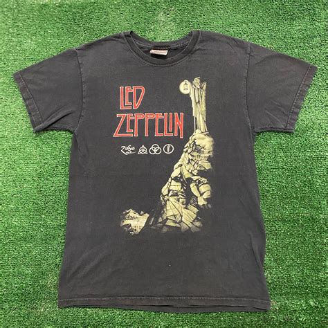 Vintage Led Zeppelin Hermit Vintage Rock Band T Shirt Grailed