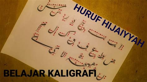Belajar Menulis Huruf Hijaiyyah Khat Farisi Learn Arabic